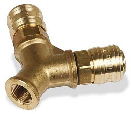 Obrázek pro produkt Rozdělovač, 2× rychlospojka, 3/8"