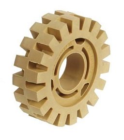 Obrázek pro produkt Gumový kotouč žlutý pro brusku UE PRO